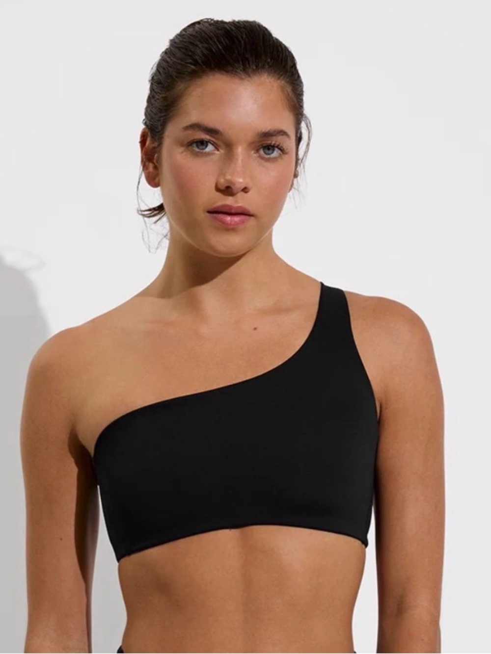 Left on Friday One-Shoulder Bikini Top Small